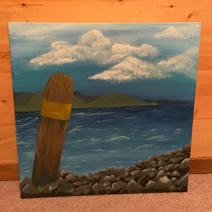 20 x 20 Cove Creek painting acrylic